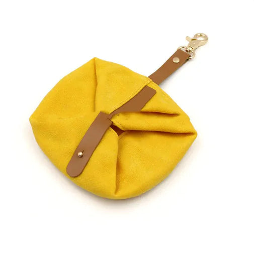 Folding Dog Bowl Canvas - Portable Travel Pet Feeder