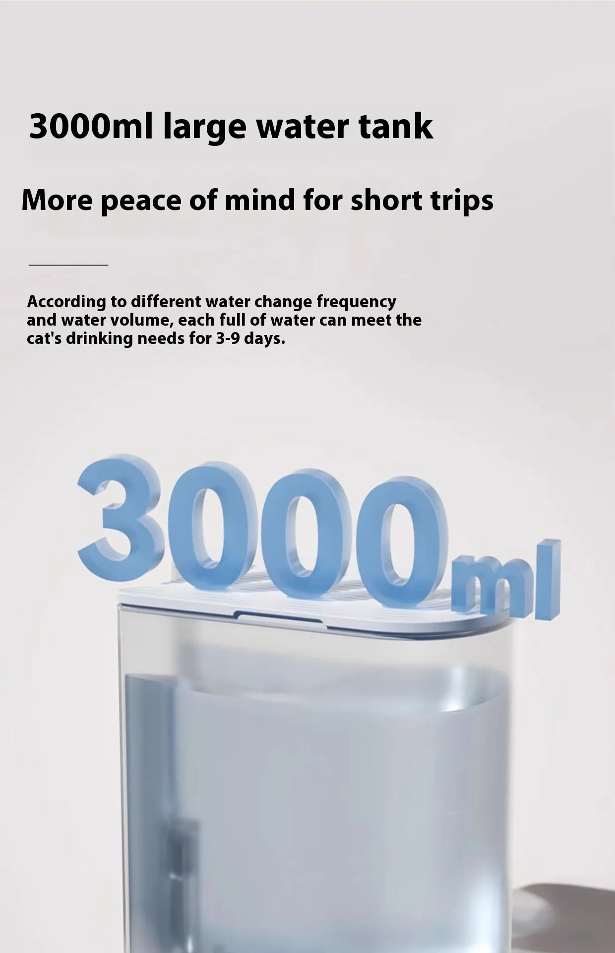 Smart Pet Water Fountain - Cordless with App Alerts