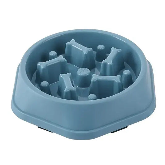 Slow Feeder Dog Bowl - Anti-Gulp Pet Feeding Solution