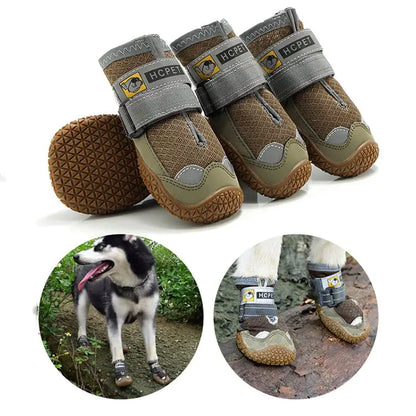 All Weather Dog Shoes - Waterproof Paw Protection Boots