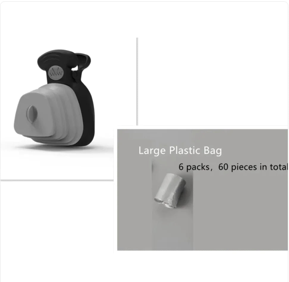 Foldable Pet Poop Bag Dispenser