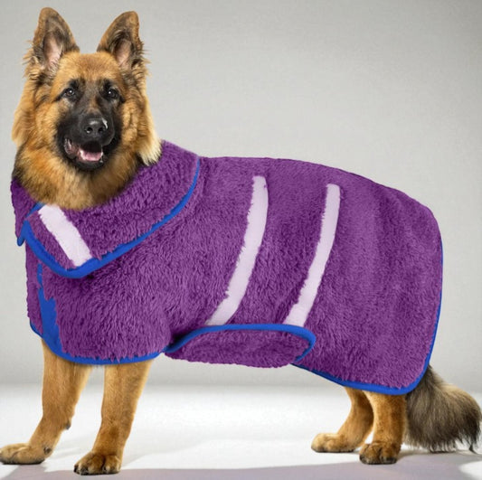 Dog Bathrobe - Quick Drying Pet Towel